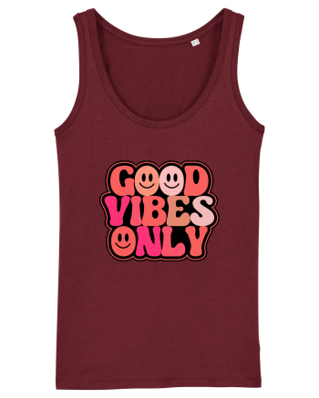 Good Vibes Only Burgundy
