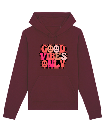 Good Vibes Only Burgundy