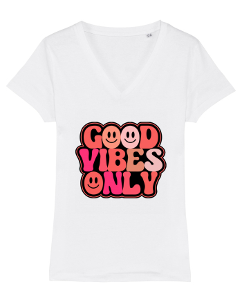 Good Vibes Only White