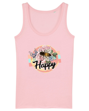 Happy Bee Cotton Pink