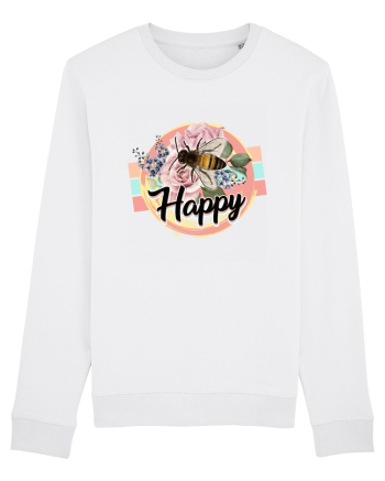 Happy Bee White