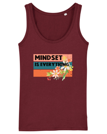 Mindset Is Everything Burgundy