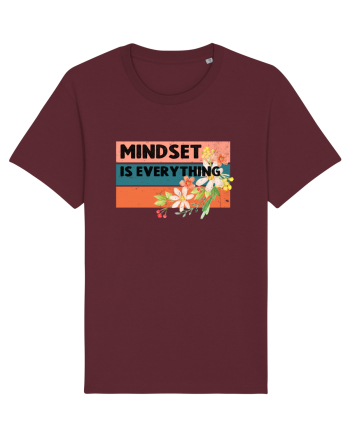 Mindset Is Everything Burgundy