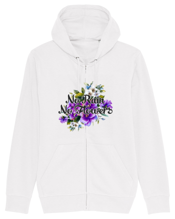 No Rain No Flowers White