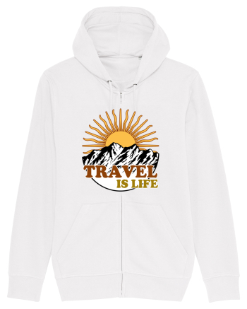Travel Is Life White