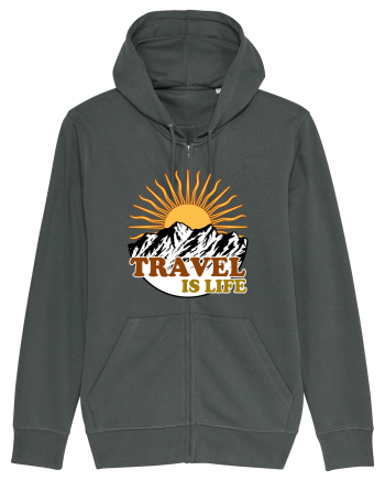 Travel Is Life Anthracite