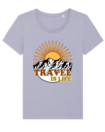 Travel Is Life Lavender