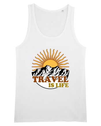 Travel Is Life White