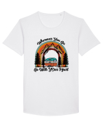 Wherever You Go Go With Your Heart Tricou mânecă scurtă guler larg Bărbat Skater