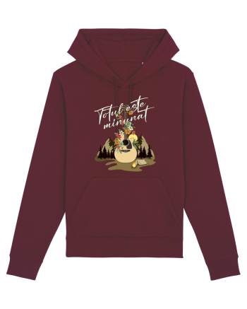 Totul este minunat Burgundy