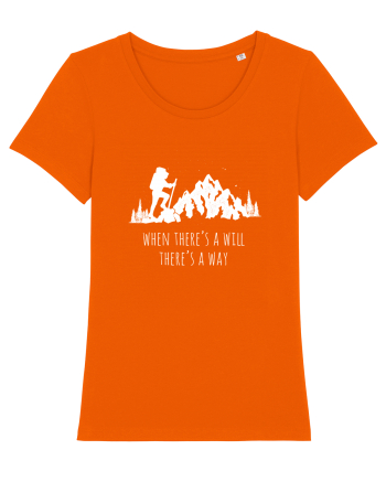 Hiking Bright Orange