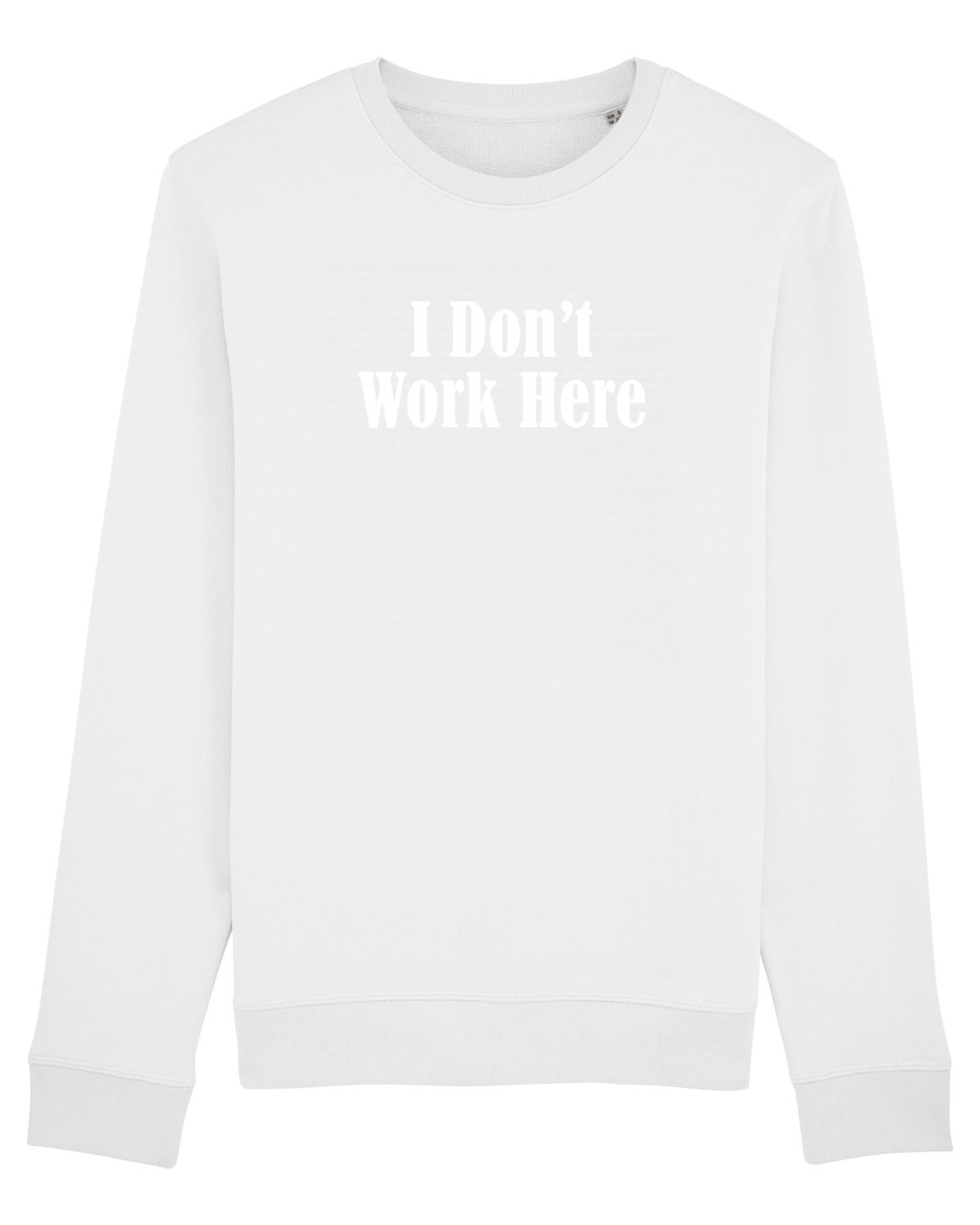 Bluză mânecă lungă Unisex Rise White