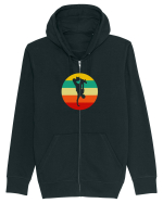 Retro Skateboarding Sunset - Skater For Life Hanorac cu fermoar Unisex Connector