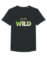 Into the wild Tricou mânecă scurtă guler larg Bărbat Skater