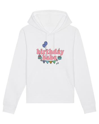 Birthday Babe White