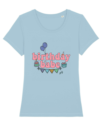 Birthday Babe Sky Blue