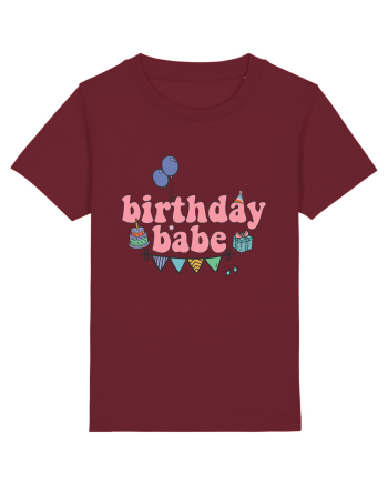 Birthday Babe Burgundy