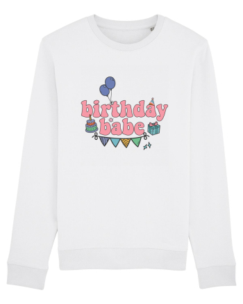 Birthday Babe White