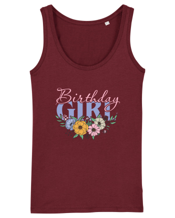 Birthday Girl Burgundy