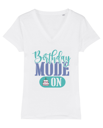 Birthday Mode On White