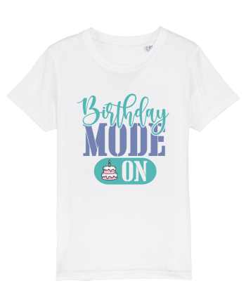 Birthday Mode On White