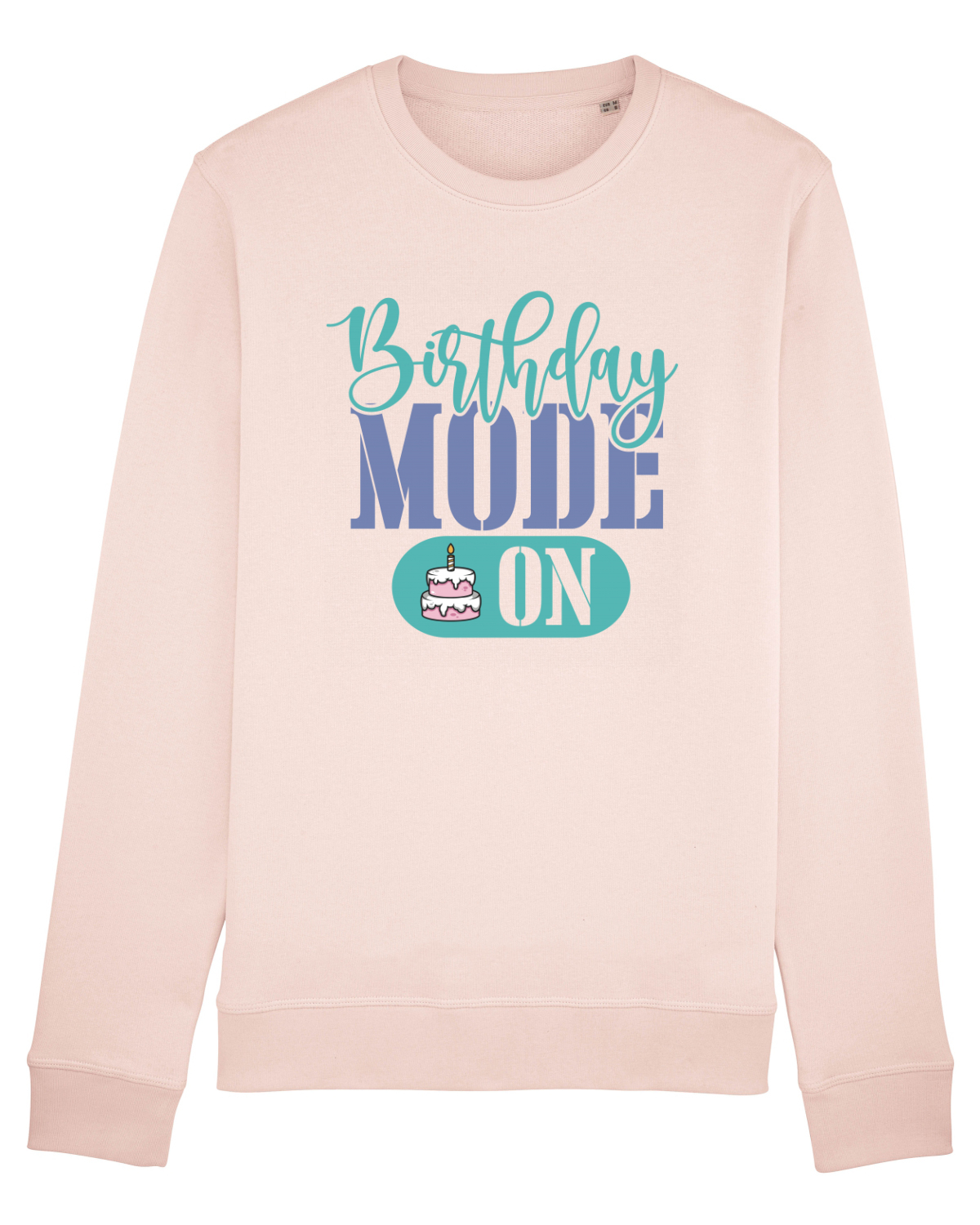 Bluză mânecă lungă Unisex Rise Candy Pink