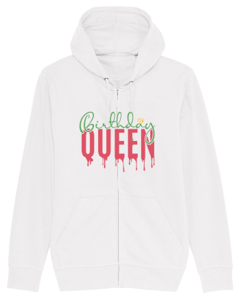 Birthday Queen White