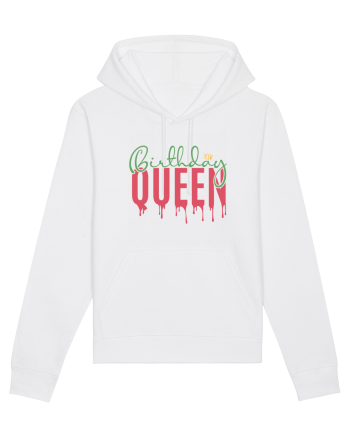 Birthday Queen White