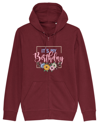 It's My Birthday Burgundy