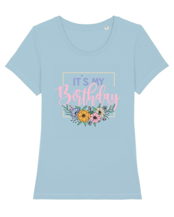 It's My Birthday Sky Blue
