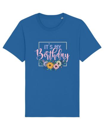 It's My Birthday Royal Blue