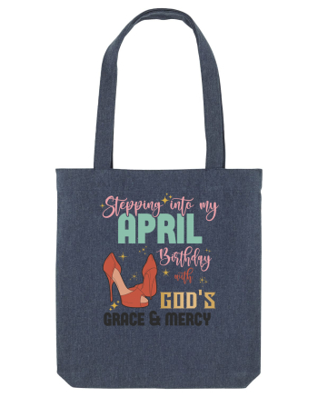 Stepping Into My April Birthday Midnight Blue