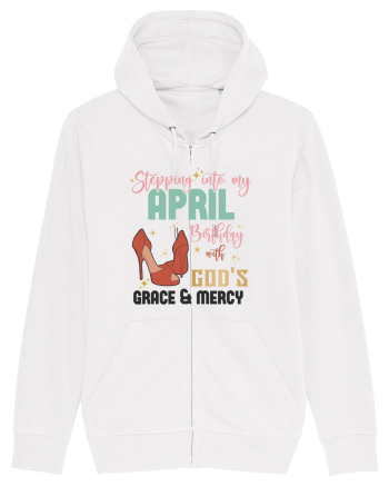 Stepping Into My April Birthday White