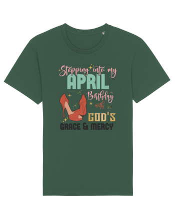 Stepping Into My April Birthday Bottle Green