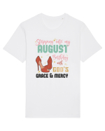Stepping Into My August Birthday Tricou mânecă scurtă Unisex Rocker