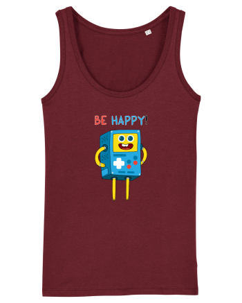 Be Happy! Burgundy