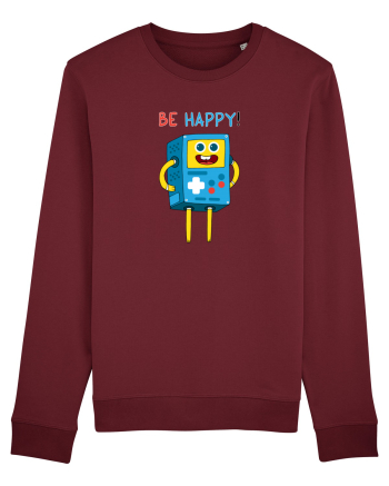 Be Happy! Burgundy