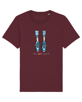 Mi-a dat papucii Burgundy