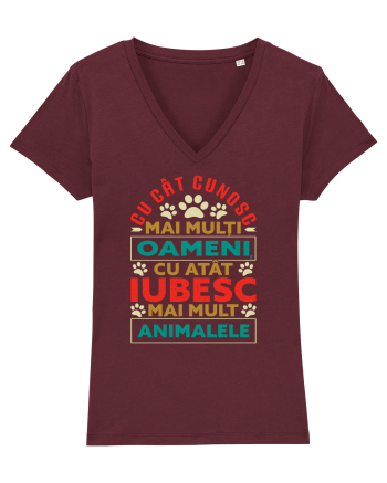 Iubesc animalele Burgundy