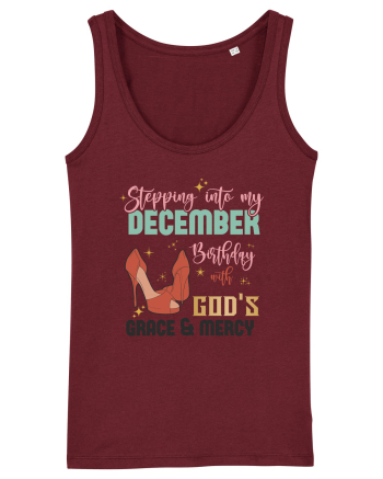 Stepping Into My December Birthday Burgundy