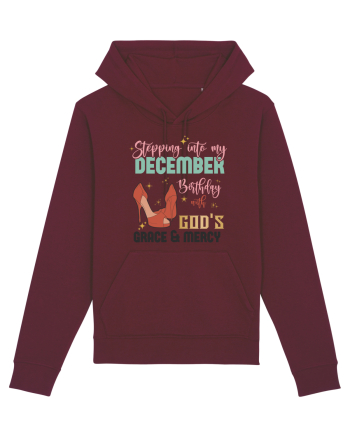 Stepping Into My December Birthday Burgundy