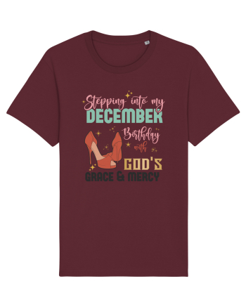 Stepping Into My December Birthday Burgundy