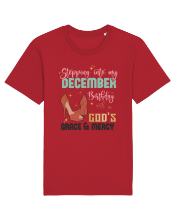 Stepping Into My December Birthday Red