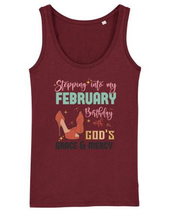 Stepping Into My February Birthday Burgundy