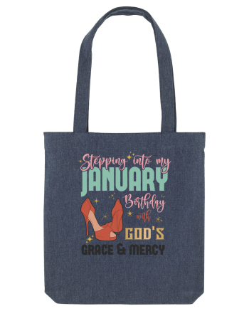 Stepping Into My January Birthday Midnight Blue