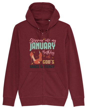 Stepping Into My January Birthday Burgundy