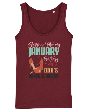 Stepping Into My January Birthday Burgundy