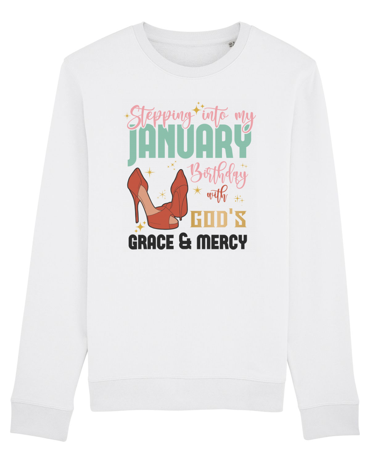 Bluză mânecă lungă Unisex Rise White