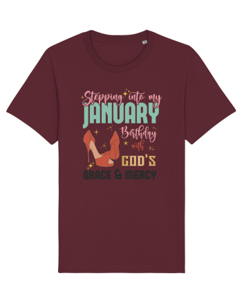 Stepping Into My January Birthday Burgundy