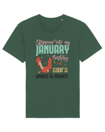 Stepping Into My January Birthday Bottle Green
